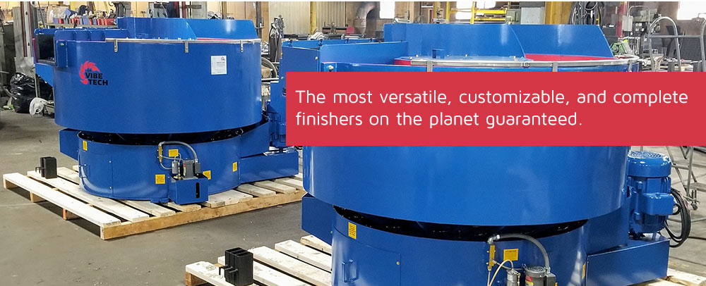 The most versatile, customizable and complete finishers on the market guarantee